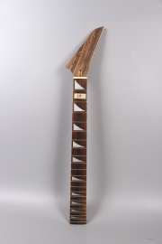 Maple guitar neck 24fret 25.5inch Rosewood Fretboard Shark Fin Jackson Style Guitar Neck Unfinished Normal Nut