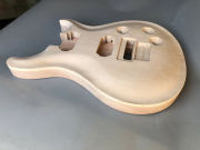 1set Guitar Kit Guitar Neck 22fret 24.75inch Maple wood guitar body Floyd Rose Locking nut rosewood fretboard