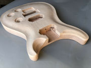 1set Guitar Kit Guitar Neck 22fret 24.75inch Maple wood guitar body Floyd Rose Locking nut rosewood fretboard
