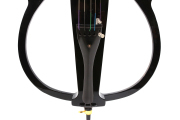 Black 4/4 electric cello electronic cello ebony wood Fingerboard silent cello