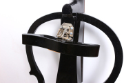 Black 4/4 electric cello electronic cello ebony wood Fingerboard silent cello