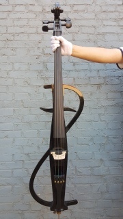Yinfente Black 4/4 Electric Cello Silent Solid wood professional Cello Free Soft Bag Bow #EC3