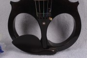 New 5 string Electric Violin Silent Solid Wood Body Powerful Sound Case Bow Black Color violin