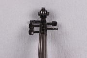 New 5 string Electric Violin Silent Solid Wood Body Powerful Sound Case Bow Black Color violin