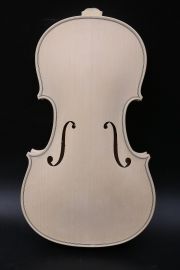 4/4 unfinished violin flame maple wood back spruce wood top DIY violin body repair violin