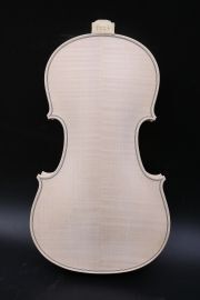 4/4 unfinished violin flame maple wood back spruce wood top DIY violin body repair violin