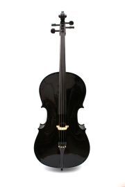 Yinfente 4/4 Electric Cello Spruce Maple Handmade Cello Acoustic Cello Free Cello Bag Cello Bow Black color cellos