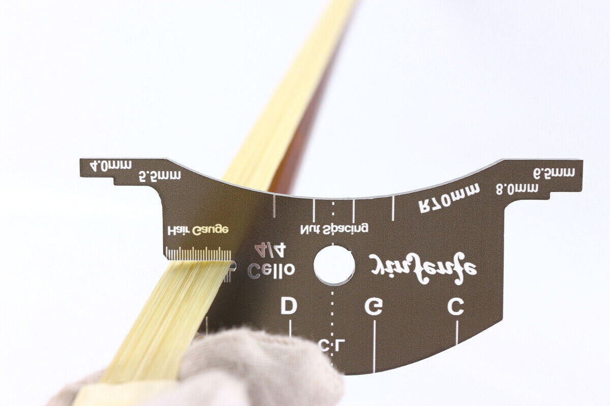 Cello Bridge Nut Shaping Tool String Spacing Marker & Fitting Spacing