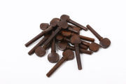 yinfente 4/4 violin parts 5set (20pcs) Natural wenge wood violin pegs High quality peg