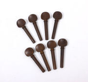 yinfente 4/4 violin parts 5set (20pcs) Natural wenge wood violin pegs High quality peg