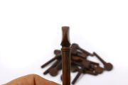 yinfente 4/4 violin parts 5set (20pcs) Natural wenge wood violin pegs High quality peg