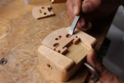 Luthier Violin Making tools VIolin Bridge Tools Repair Cut Hold Violin Bridge