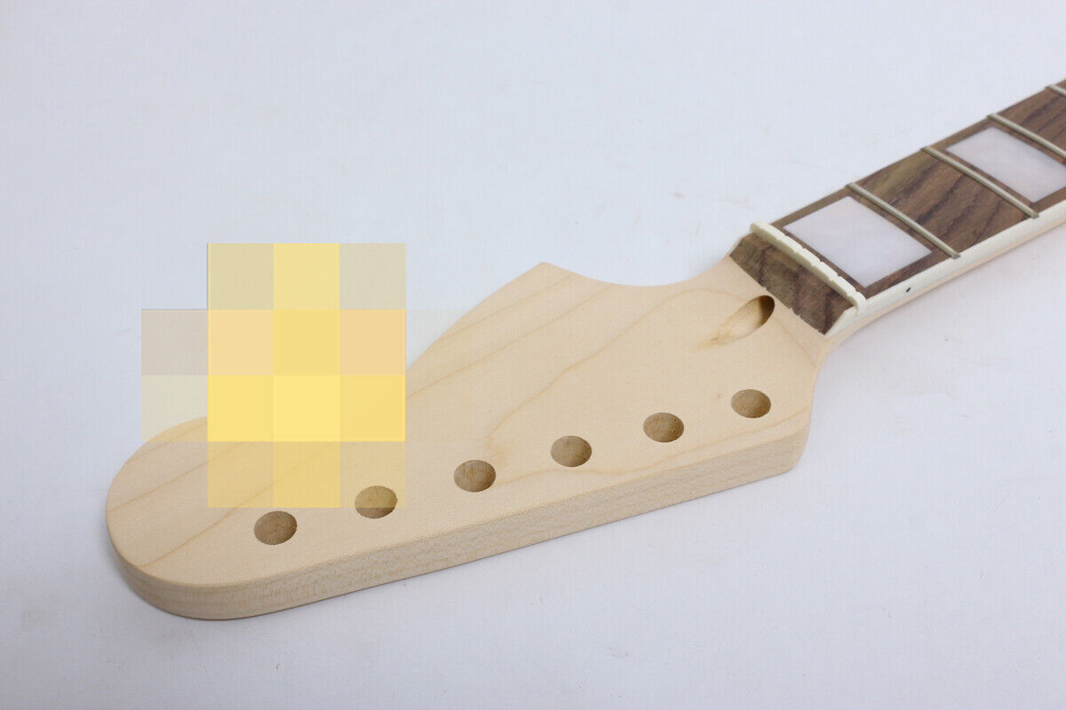  Maple Guitar Neck  Block Inlay Rosewood Fretboard baritone necks 22fret 30inch