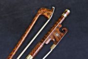 Professional 4/4 Violin Bow Snakewood Natural Bow hair Straight Letterwood Bows