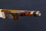 Professional 4/4 Violin Bow Snakewood Natural Bow hair Straight Letterwood Bows