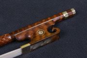 Professional 4/4 Violin Bow Snakewood Natural Bow hair Straight Letterwood Bows