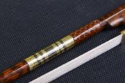 Professional 4/4 Violin Bow Snakewood Natural Bow hair Straight Letterwood Bows