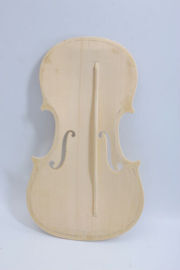 1pcs Unfinished Violin Top 4/4 Russian Spruce Hand made Violin Accessories
