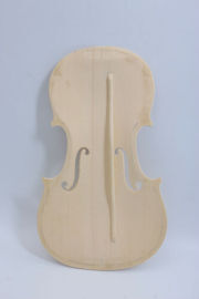 1pcs Unfinished Violin Top 4/4 Russian Spruce Hand made Violin Accessories