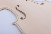 1pcs Unfinished Violin Top 4/4 Russian Spruce Hand made Violin Accessories