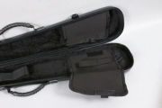 New double bass bow Case Carbon Fiber Bass Bow Box 2pcs Bow Bag White color