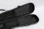 New double bass bow Case Carbon Fiber Bass Bow Box 2pcs Bow Bag White color