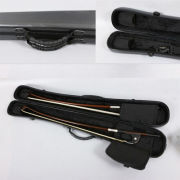 New double bass bow Case Carbon Fiber Bass Bow Box 2pcs Bow Bag White color