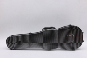 4/4 violin case full size violin box fiber glass cases for violin strong light black white with back strap and handle
