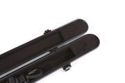 50pcs 4/4 size Violin Viola Bow Case Carbon Fiber Box 2pcs holders Light White color...gascha2