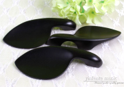 1pcs left hand violin Chin Rest Ebony wood 4/4 Violin parts High quality...larrleun0