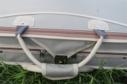 1 pcs Advance 4/4 Violin Case D Shape Portable Carry Bag Adjustable Shoulder Straps with 2 Bows Holders