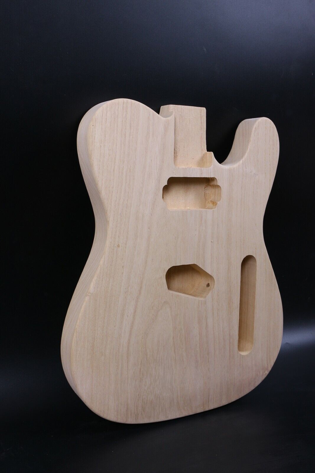 New guitar body quilted Paulownia wood Light Guitar body Bolt ON Tele Style