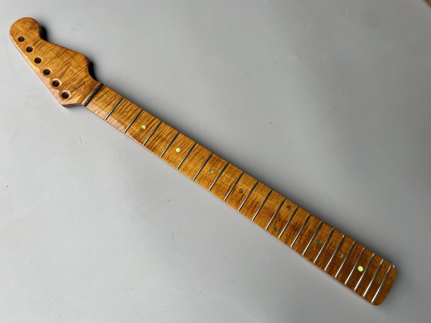 Flamed maple guitar neck online