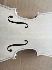 3set 4/4 Violin Body Unfinished Maple Spruce Handmade Violin DIY Violin PARTS...klzstar2