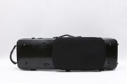 New 4/4 Violin Case Mixed Carbon Fiber Violin Box Black Case Lock Case Bags...hans-kann-es