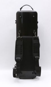 New 4/4 Violin Case Mixed Carbon Fiber Violin Box Black Case Lock Case Bags...hans-kann-es