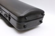New 4/4 Violin Case Mixed Carbon Fiber Violin Box Black Case Lock Case Bags...hans-kann-es