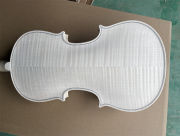 4/4 Professional Violin European Flame Maple Spruce Handmade Violin Unfinished...micad_5988