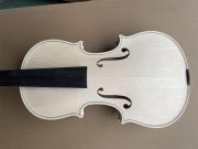 4/4 Professional Violin European Flame Maple Spruce Handmade Violin Unfinished...micad_5988