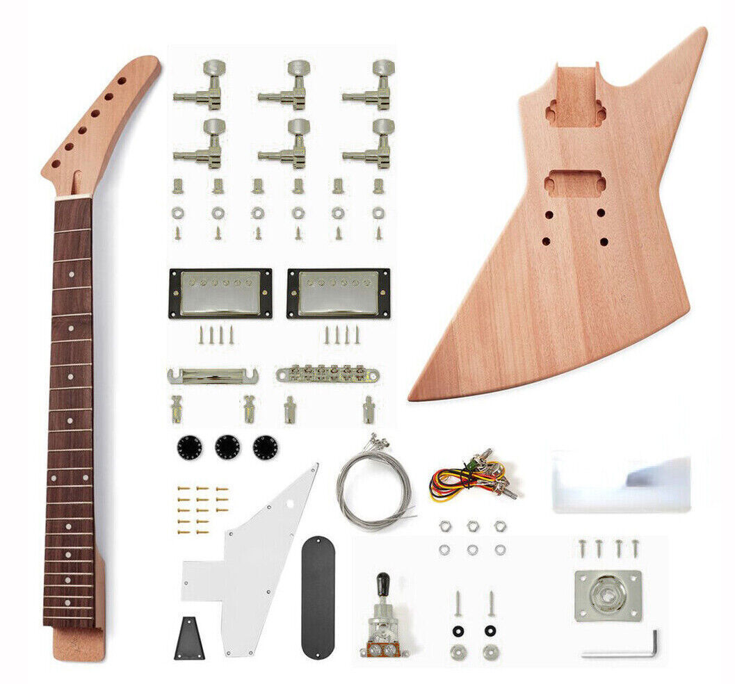 Unfinished explorer guitar body discount