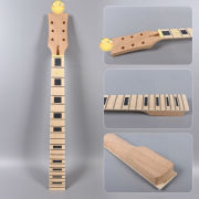 New Guitar Neck Mahogany Maple Fretboard 22Fret 24.75inc Bolt On Block Inlay....franciscpitadaport-0