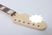 left hand 24inch Guitar Neck 22fret Canada Maple Rosewood Fretboard Big Head....leftyriffsguitars