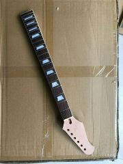 22 Fret Guitar Neck 25.5inch Mahogany Rosewood Fretboard Left Hand Bolt on Heel