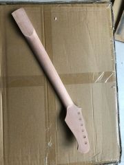 22 Fret Guitar Neck 25.5inch Mahogany Rosewood Fretboard Left Hand Bolt on Heel
