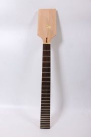 Paddle Guitar Neck Mahogany 24 Fret 24.75 Inch Rosewood Fretboard Unfinished