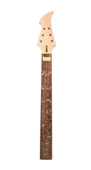 Mahogany Guitar Neck Rosewood fretboard Unfinished 22 fret 25.5inch Vine Inlay