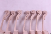 New 4/4 violin unfinished Flame maple spruce Top Unglue top DIY Violin...klrstevens