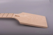 Angled Maple Guitar Neck DIY for 24 Fret 24.75 inch Unfinished Paddle head No inlay....markle1971