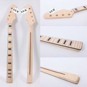 Maple Jazz Bass Guitar Neck 20 fret 32inch Maple Fretboard Black Block binding...mrfolmer