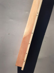 Electric Guitar neck 22fret 25.5inch Maple Rosewood Fretboard bolt on Binding wolf_2x
